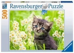 Ravensburger dėlionė „Kačiukas pievoje“, 500 det. kaina