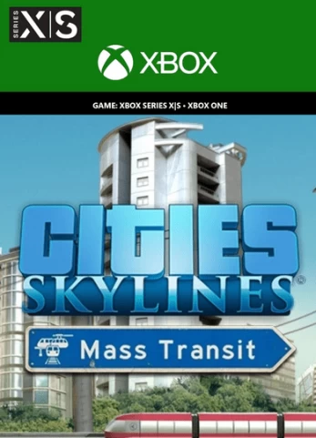 Cities: Skylines Mass Transit DLC Xbox