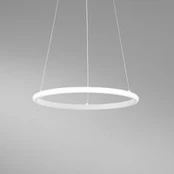 LED pakabinama lempa „Axis“, Ø 40 cm, balta, metalas, CCT