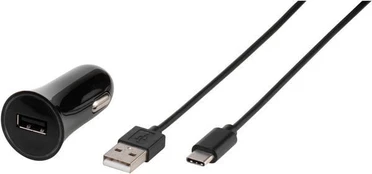 Automobilinis įkroviklis Vivanco, USB/USB-C