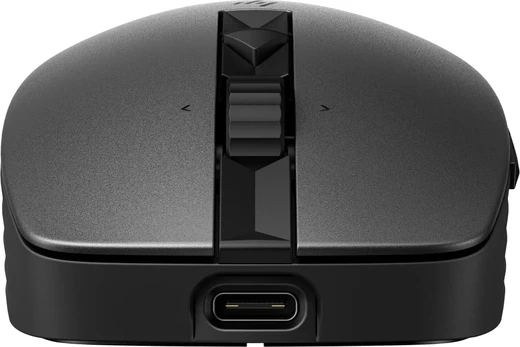 HP 715 Wireless Bluetooth Mouse - Multi-Device, Programmable, 4-way Scrolling, Rechargeable - Black / 6E6F0AA#ABB