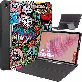 Dėklas na tablet 4kom.pl Dėklas Graphic Lenovo Tab Plus TB351FU - Graffiti