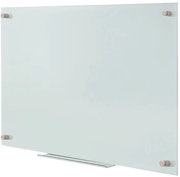 LogiLink Dry Erase Whiteboard, wall-mounted, glass, 90x120cm