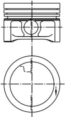 Stūmoklis KOLBENSCHMIDT 99455620