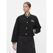 Tommy Jeans Bomber striukė Varsity DW0DW17236 Juoda Relaxed Fit
