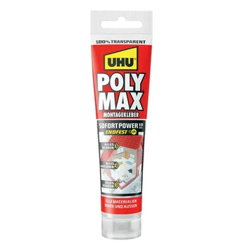 Momentinio veikimo klijai 10 s UHU POLYMAX, 115 g