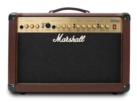 Stiprintuvas akustinei gitarai Marshall AS50DV 50W