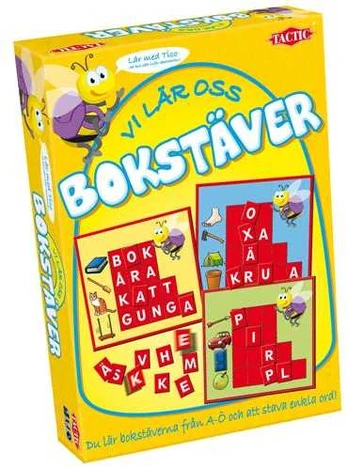 Tactical Spel Vi lär oss bokstäver