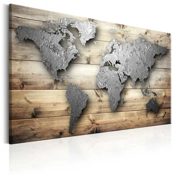 Artgeist Paveikslas - Sidabrinis World