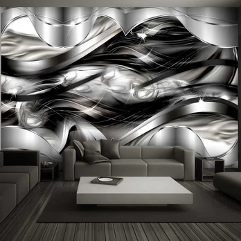 Artgeist Fototapetas - Platinum fog