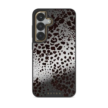 Devour - Samsung Galaxy S25 Case, Elite Mirror Dark (Magnetic) / Gold