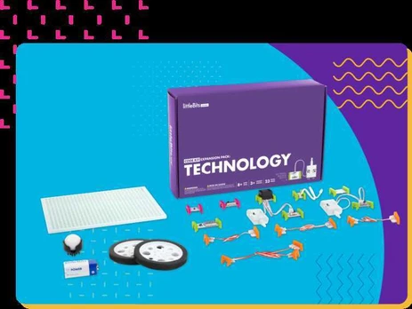 littleBits kodo rinkinio išplėtimo paketas: technologija