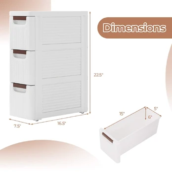 Bonideco Select Vonios spintelė 42x19x57cm., baltos spalvos