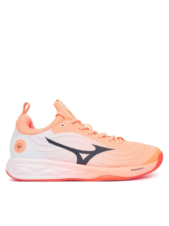 Batai uždaroms aikštelėms Mizuno Wave Luminous Elite V1GA2620 Koralų