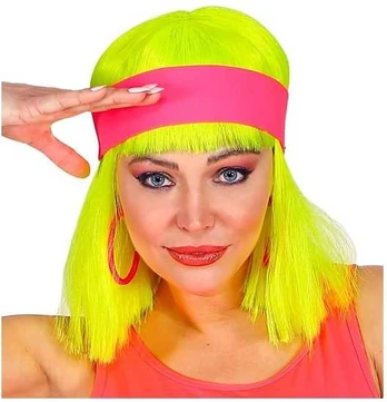 Widmann Neon hårbånd pink