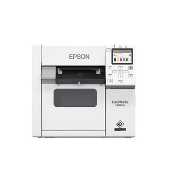 ET Epson CW-C4000e (mk) Desktop-Farbetikettendrucker mit mattschwarzer Tinte