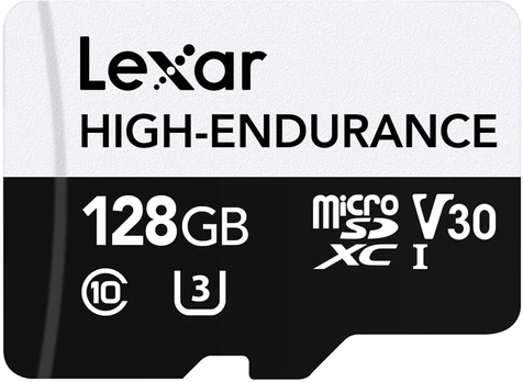 Lexar High-Endurance Micro SDHC/Micro SDXC 128 GB atminties kortelė