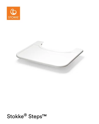 STOKKE padėklas maitinimo kėdei Steps™ Baby Set Tray White 350001