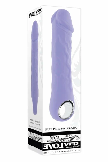 EVOLVED Purple Fantasy Flexible Multi-Speed Silicone Model 18.4cm