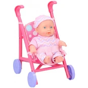 Lėlė - kūdikis su priedais, 20 cm kaina