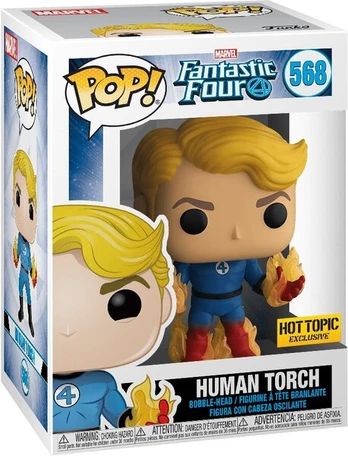 Funko POP! Marvel Corps Fantastic four Flame exclusive