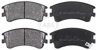 Stabdžių trinkelių rinkinys, diskinis stabdys A.B.S. 37381