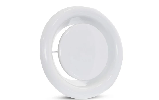 Difuzorius EV-160, d160 mm, ištraukimo, baltas, metalinis