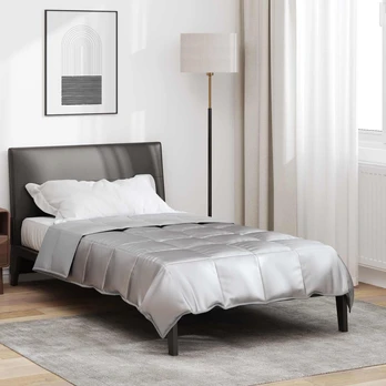 Vasaros antklodė Sidabro 200 x 140 cm Satin ir mikropluoštas