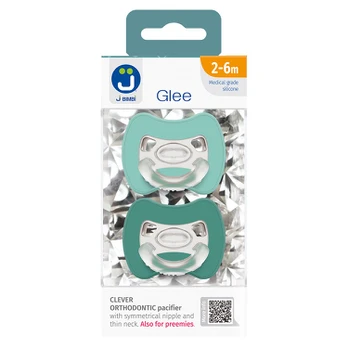 Čiulptukai JBimbi Glee 2-6m Mint-Turquoise 2 vnt.