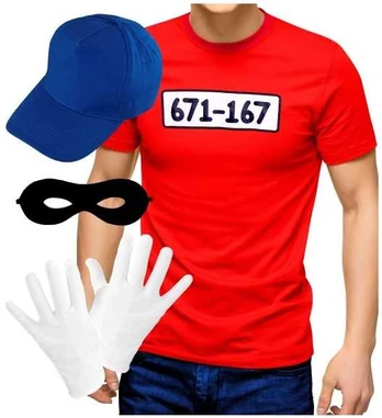 Widmann Indbrudstyv kostume