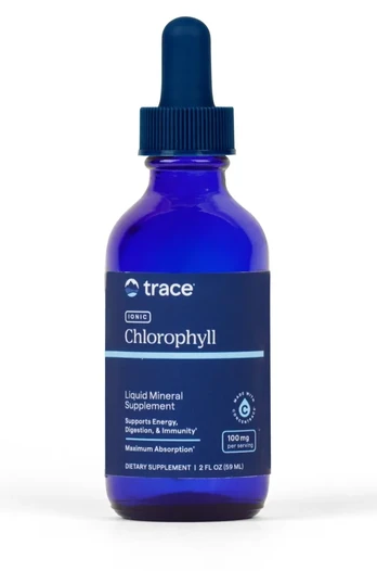 Maisto papildas TRACE MINERALS joninis chlorofilas su mėta 59ml
