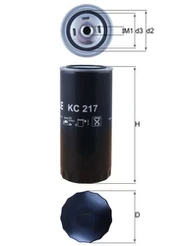 MAHLE KC217 Kuro filtras