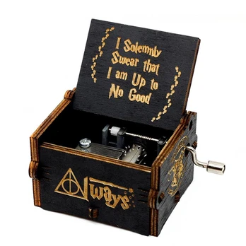 Muzikinė dėžutė Harry juoda