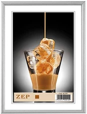 Nuotraukų rėmelis Ramka ZEP Basic sidabrinis Aliuminio Frame (AL1S5) kaina