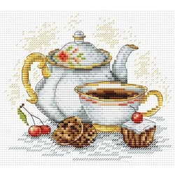 Morning Tea SM-092 - Siuvinėjimo rinkinys