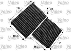 Salono filtras VALEO VAL715557