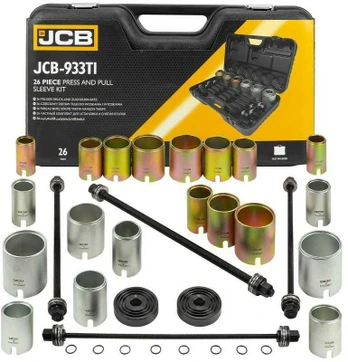 Hikoki JCB SET OF PULLERS FOR SOCKET ARM BUSHINGS, BEARINGS 26 pcs.