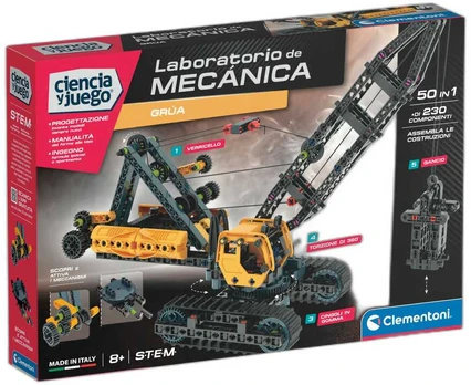 Clementoni Mechanics Crawler Crane