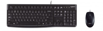 Klaviatūra + pelė Logitech Desktop MK120 USB