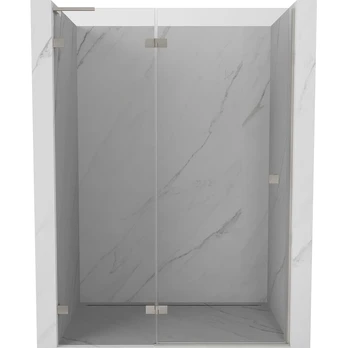 Dušo durys Mexen Lunar L Left, 140 cm x 200 cm, nikelio