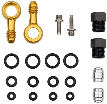 Stabdžių hidraulinių adapteris Jagwire Pro Quick-Fit SRAM Raudona