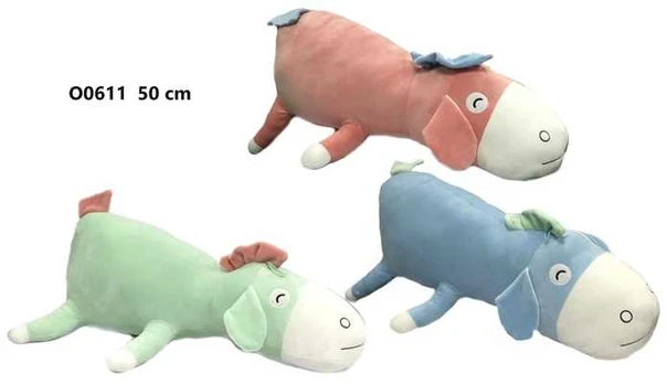 Sun Day Plush toy - 0611 - DONKEY - size 50 cm