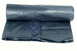 Multi Containersæk 180 ltr 600/225x1400 mm Sort,10 stk/rl - (10 stk.)