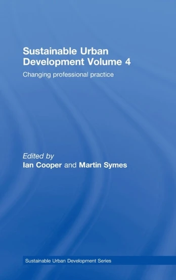 Sustainable Urban Development Volume 4