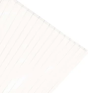 Brett Martin Kanalinis polikarbonatas Opal 10 mm (baltas) - 1,05 m - 6 m