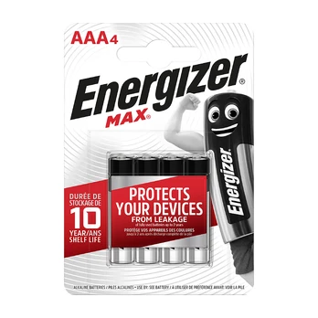 Baterija ENERGIZER MAX AAA E92 /4 vnt.#