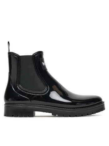 Guminiai batai HUGO Tabita Rain Bootie 50498397 Juoda
