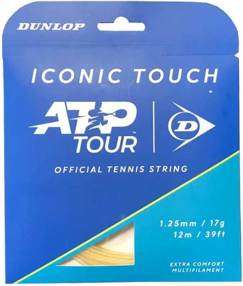 Stygos tenisui ICONIC TOUCH ATP 17g/1.25mm 12m
