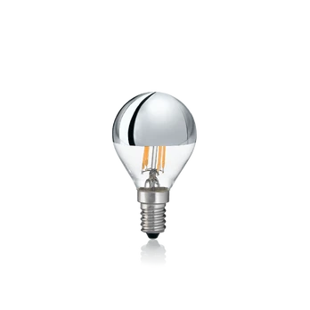 4W LED lemputė E14, 3000K, chromo spalvos, 101262