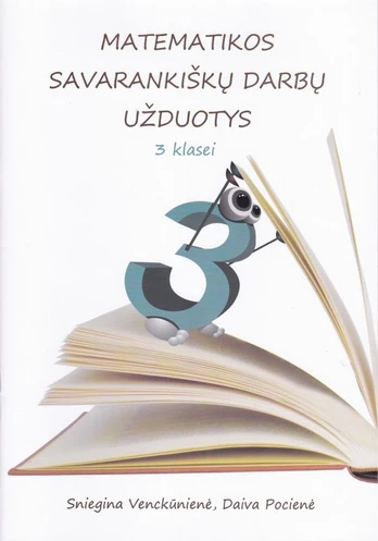 KNYGA Matematikos savarankiškų darbų užduotys 3 kl.